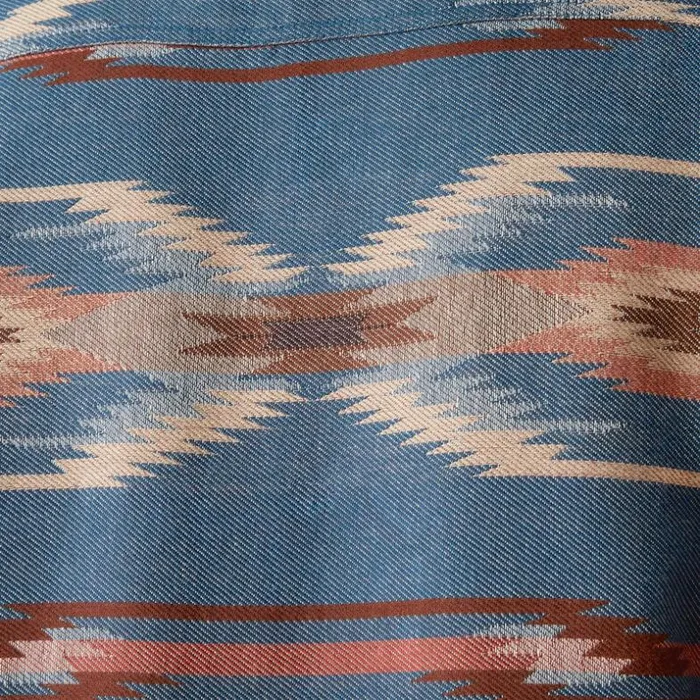 Jackets and Vests Men Ariat Retro Chimayo Shirt Jacket Sailor Blue Jackets and Vests Men Ariat Retro Chimayo Shirt Jacket Sailor Blue