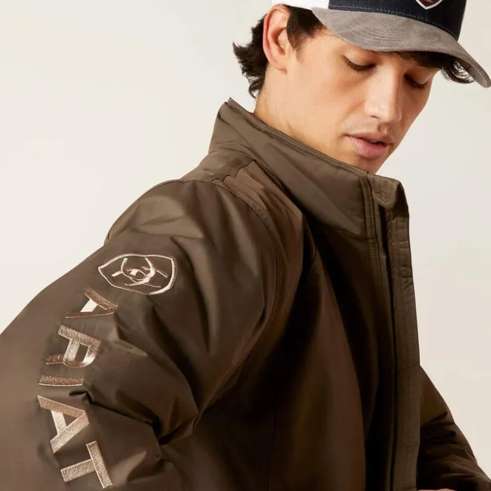 Jackets and Vests Men Ariat Team Insulated Jacket Banyan Bark