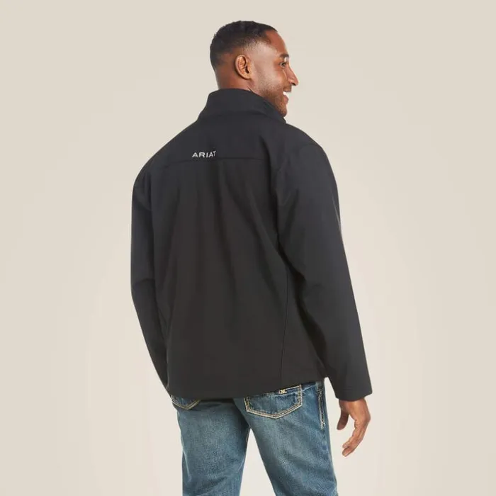 Jackets and Vests Men Ariat Vernon 20 Softshell Jacket Black