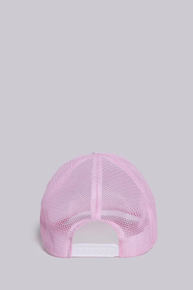 Jaded London Accessories Men Extrovert Mesh Trucker Hat Multi
