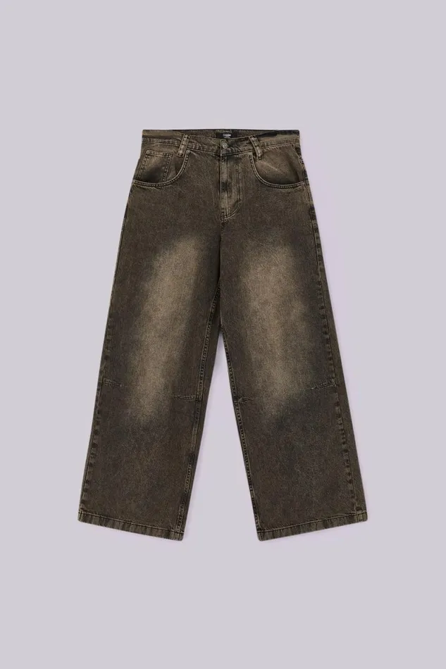 Jaded London Colossus Jeans Men Acid Brown Colossus Jeans Brown