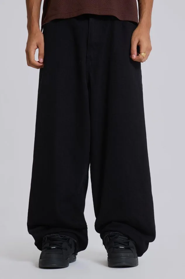 Jaded London Colossus Jeans MenUnisex Sacred XL Colossus Jeans Black