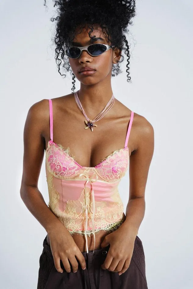 Jaded London Corsets Women Pink Lorelai Corset Pink