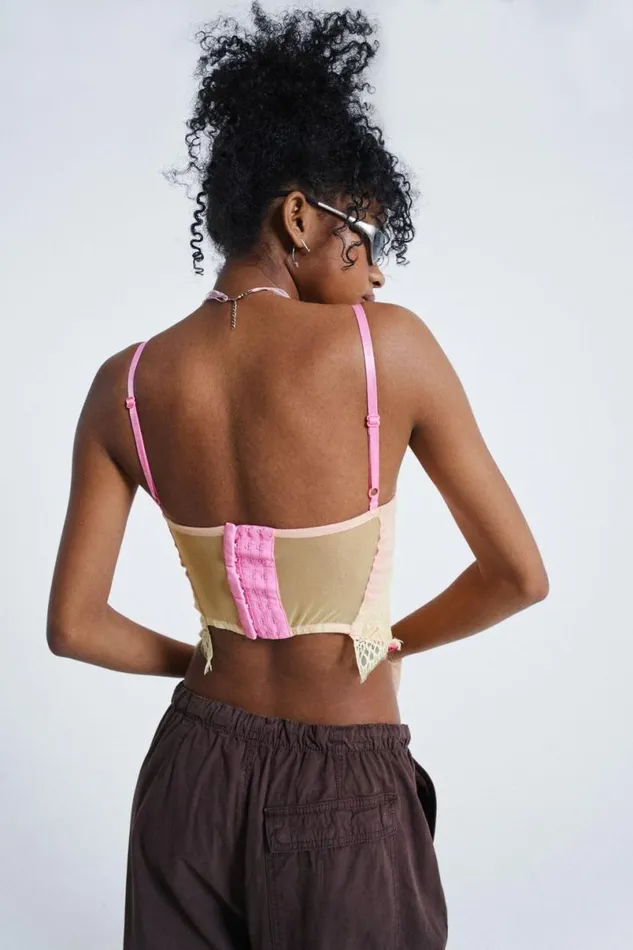 Jaded London Corsets Women Pink Lorelai Corset Pink