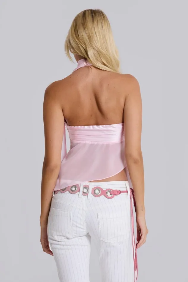 Jaded London Jeans Women White Pinstripe Thirteen Jeans White