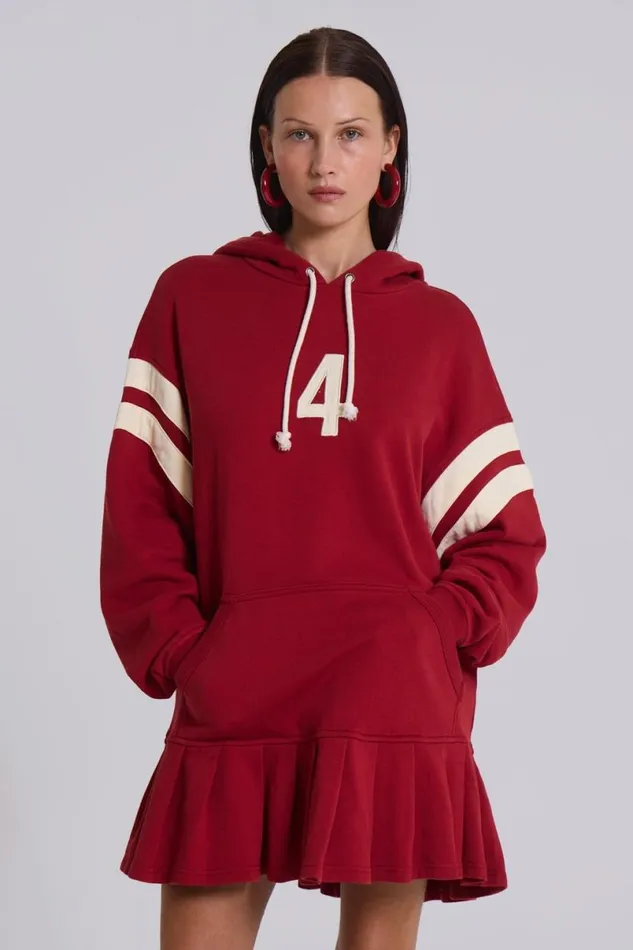 Jaded London Mini Dresses Women 4 Or Nothing Sweater Dress In Red Red