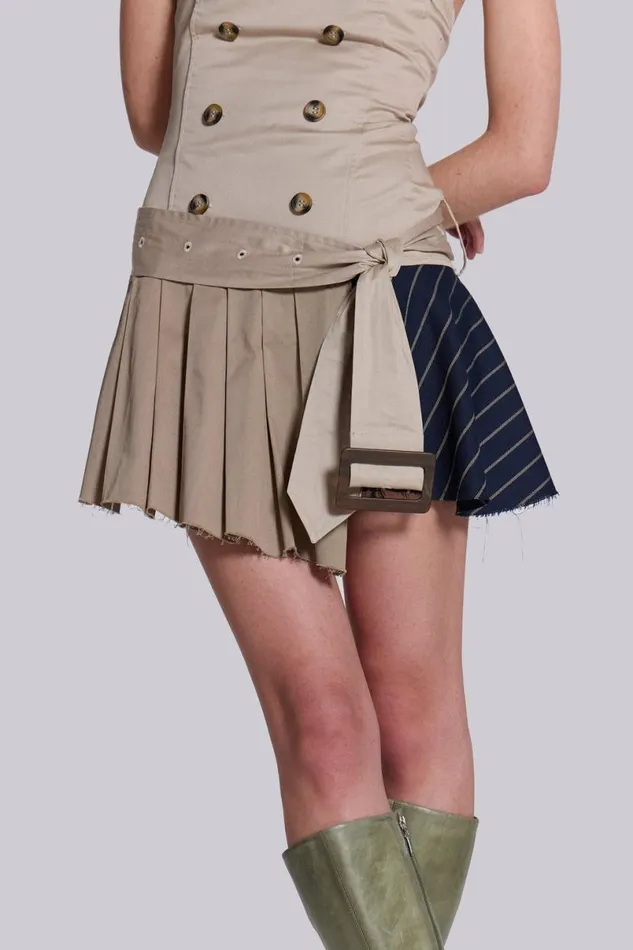 Jaded London Mini Dresses Women Monday Mac Mini Dress Brown