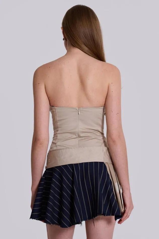 Jaded London Mini Dresses Women Monday Mac Mini Dress Brown