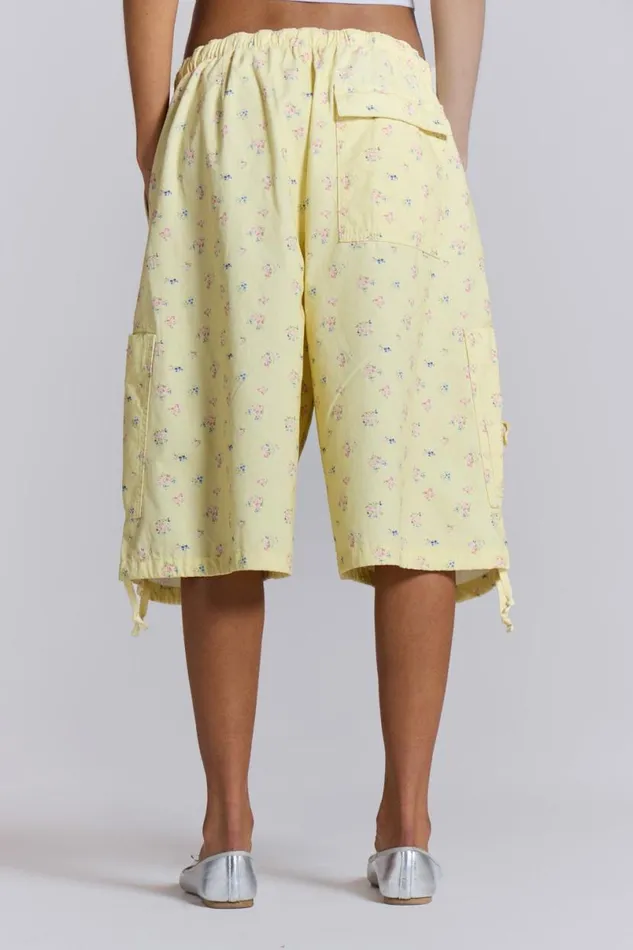 Jaded London Shorts and Jorts Women Floral Parachute Cargo Shorts Floral