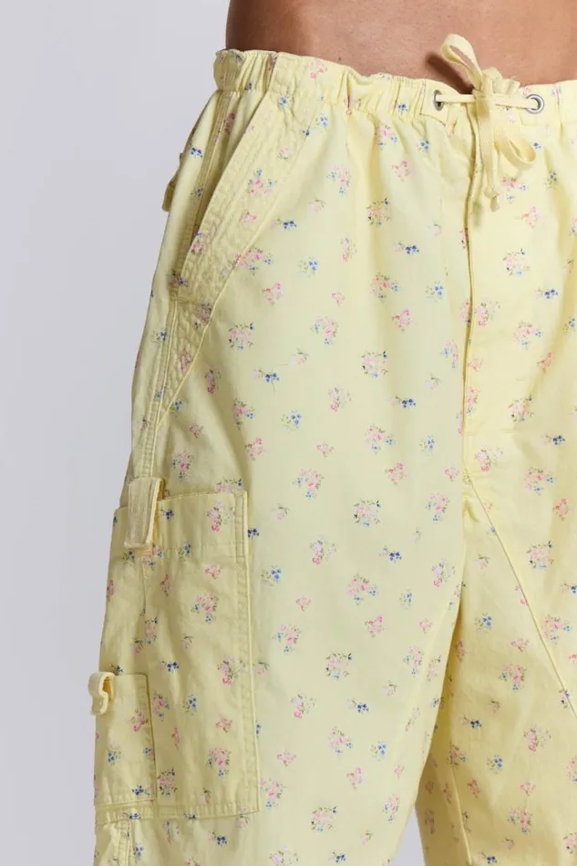 Jaded London Shorts and Jorts Women Floral Parachute Cargo Shorts Floral