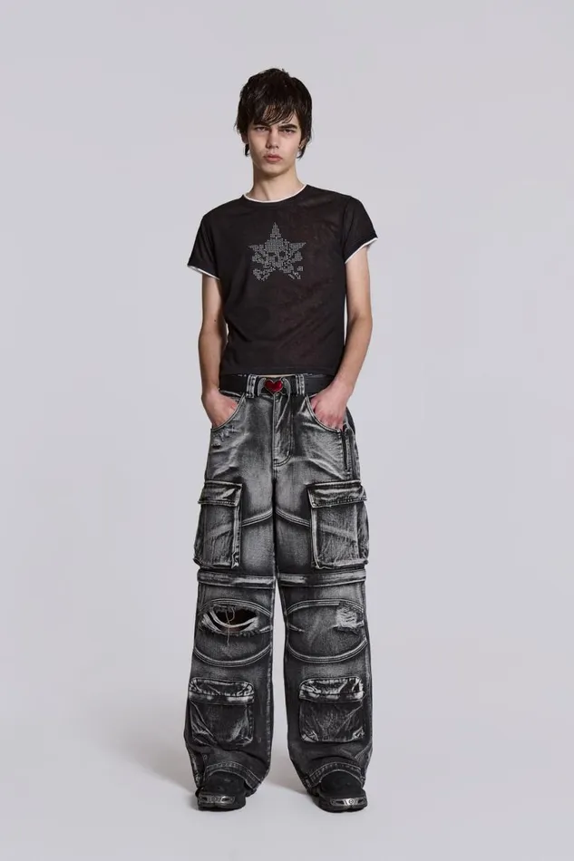 Jaded London TShirts and Vests Men Dead Star Tee