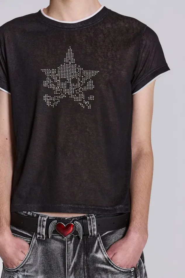 Jaded London TShirts and Vests Men Dead Star Tee