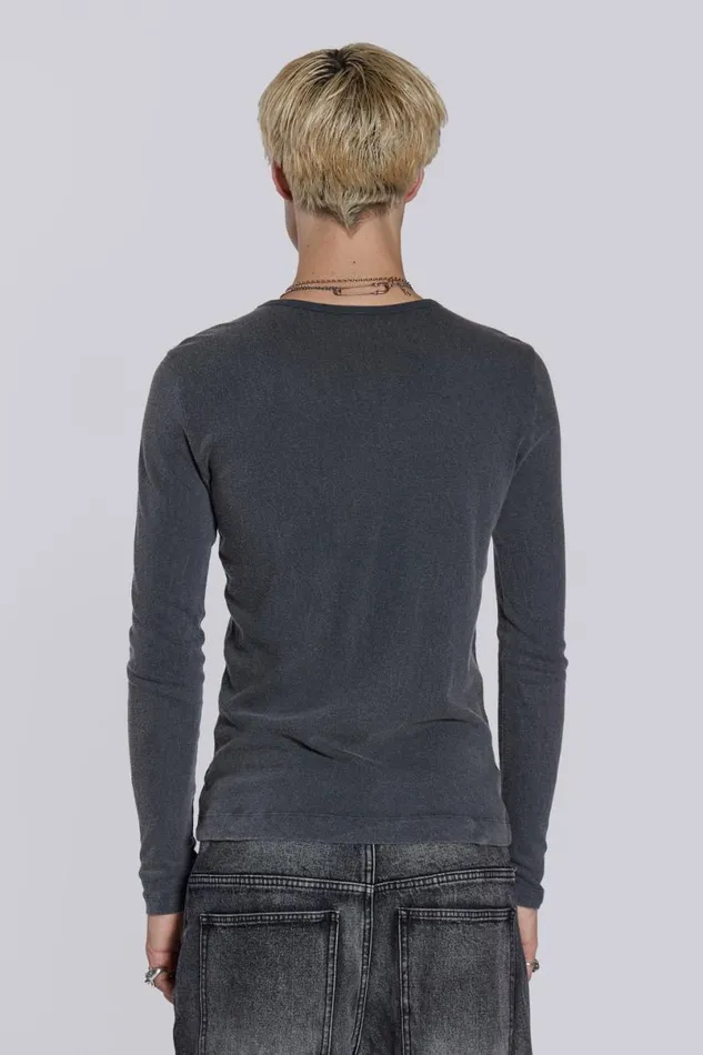Jaded London TShirts and Vests Men Devotion Tee Grey