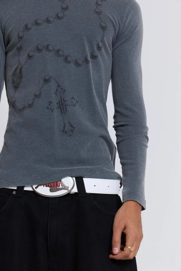 Jaded London TShirts and Vests Men Devotion Tee Grey
