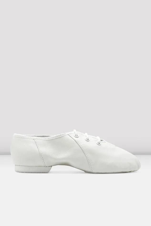 Jazz Childrens Jazzsoft Leather Jazz Shoes White Leather Bloch Children