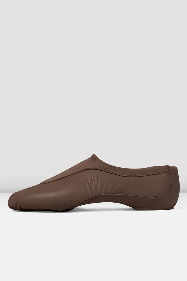 Jazz Ladies Pulse Leather Jazz Shoes Cocoa Leather 8211 Bloch Adult