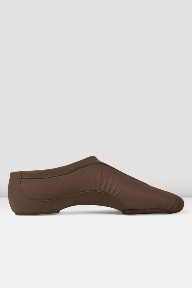 Jazz Ladies Pulse Leather Jazz Shoes Cocoa Leather 8211 Bloch Adult