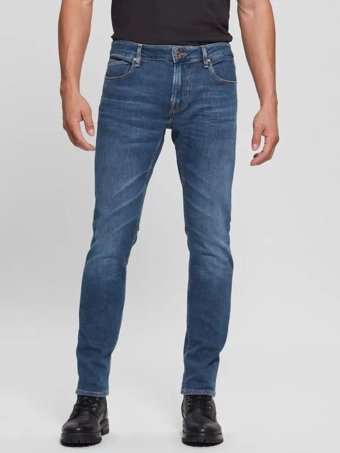Jeans and Denim Eco CashmereBlend Chris Skinny Jeans Absolute GUESS Men