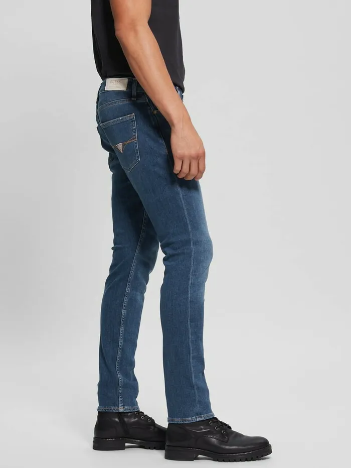 Jeans and Denim Eco CashmereBlend Chris Skinny Jeans Absolute GUESS Men Jeans and Denim Eco CashmereBlend Chris Skinny Jeans Absolute GUESS Men