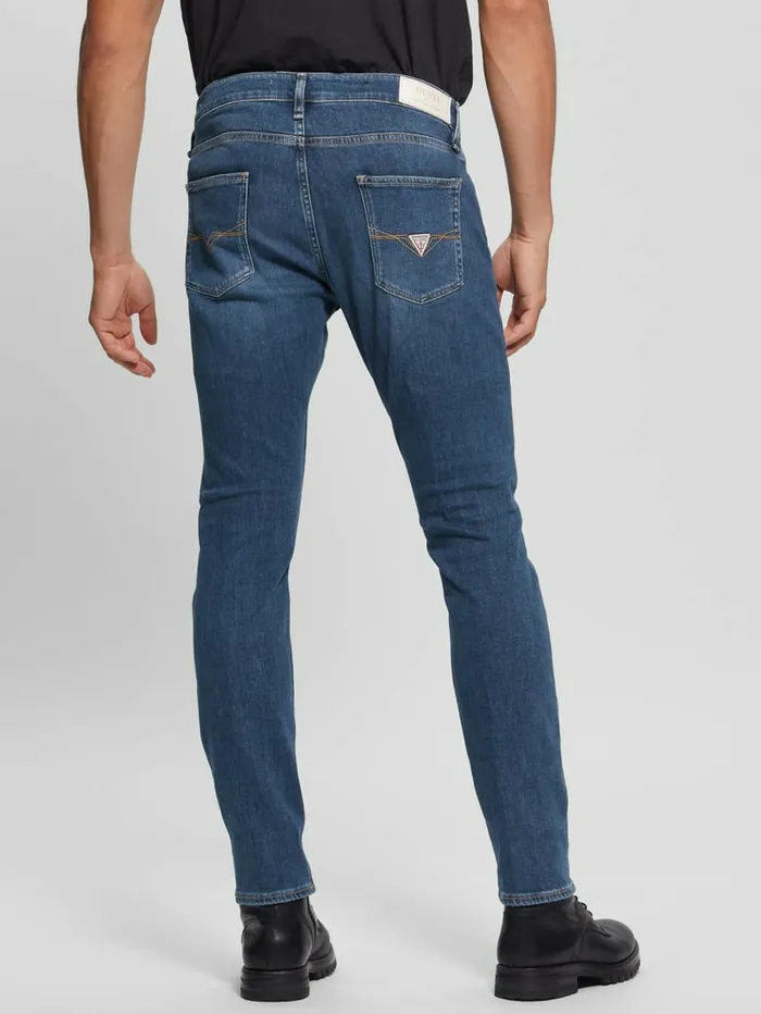 Jeans and Denim Eco CashmereBlend Chris Skinny Jeans Absolute GUESS Men Jeans and Denim Eco CashmereBlend Chris Skinny Jeans Absolute GUESS Men