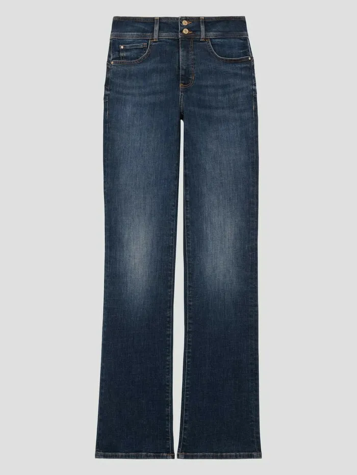 Jeans and Denim Eco Shape Up HighRise Straight Jeans The Atmosphere GUESS Women