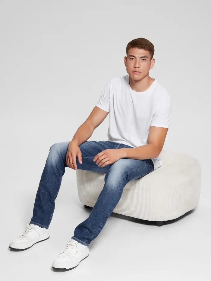 Jeans and Denim Eco Tapered Jeans Nox 8211 GUESS Men Jeans and Denim Eco Tapered Jeans Nox 8211 GUESS Men