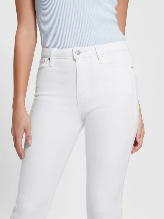 Jeans and Denim Women GUESS Sexy Flared Jeans Pure White Jeans and Denim Women GUESS Sexy Flared Jeans Pure White
