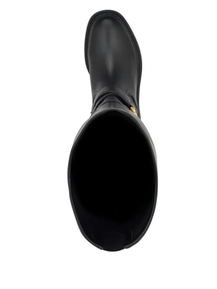 Jellio Buckle KneeHigh Boots Black 001 Women Boots and Booties GUESS Jellio Buckle KneeHigh Boots Black 001 Women Boots and Booties GUESS