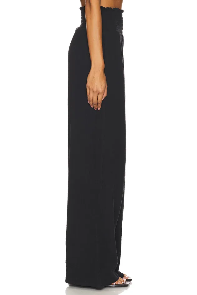 Jessa Pant Black Women Lovers and Friends Loungewear