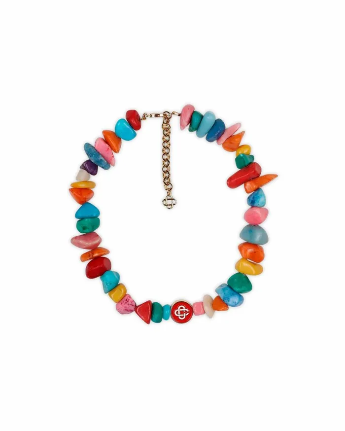 Jewellery MenWomen Casablanca Paris Nigerian Pebble Stone Necklace