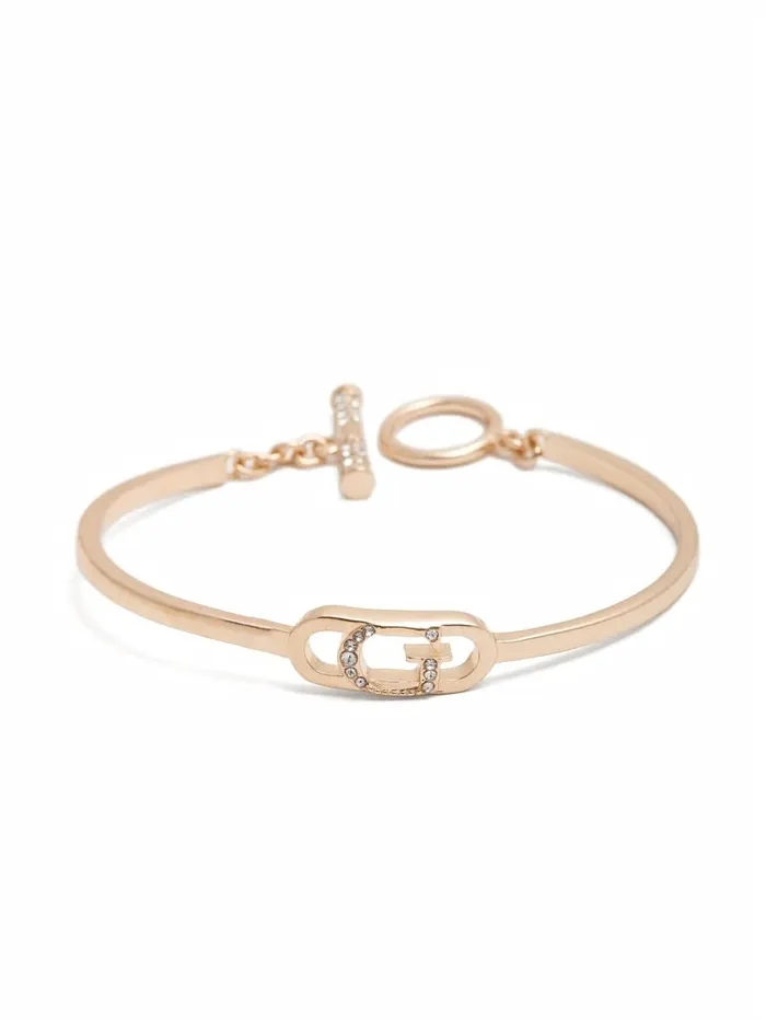 Jewelry Women GoldTone G Link Bangle Set Gold GUESS Jewelry Women GoldTone G Link Bangle Set Gold GUESS
