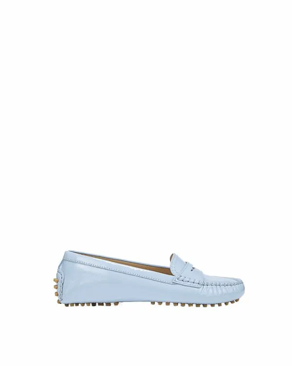 Jia Driving Loafer Sky Blue Women Veronica Beard Shoes Jia Driving Loafer Sky Blue Women Veronica Beard Shoes