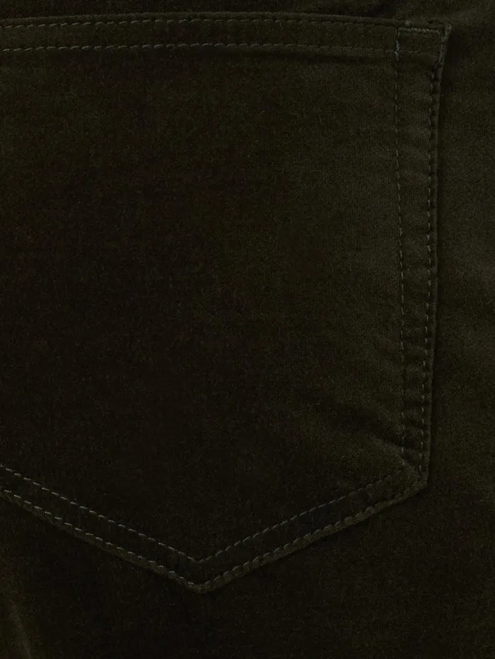 Jigsaw Delmont Velvet Tapered Jean Dark Green Women Trousers