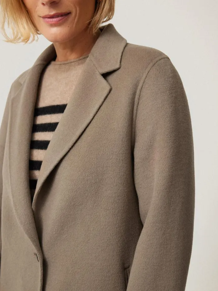 Jigsaw Double Faced Tailored Coat Mole Women Coats and Jackets