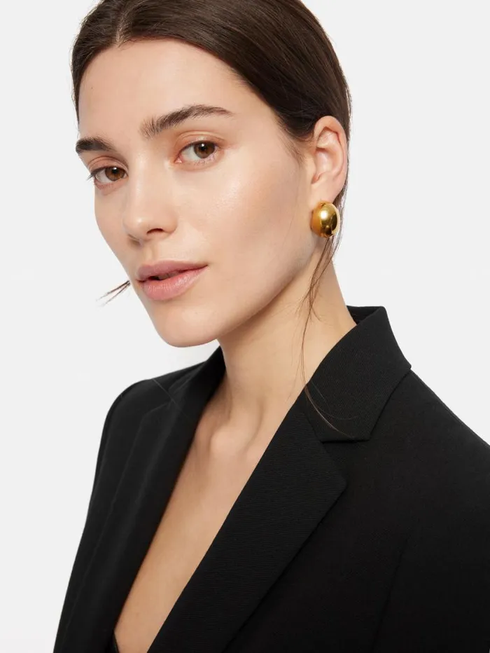 Jigsaw Fluid Twill Knox Blazer Black Women Coords