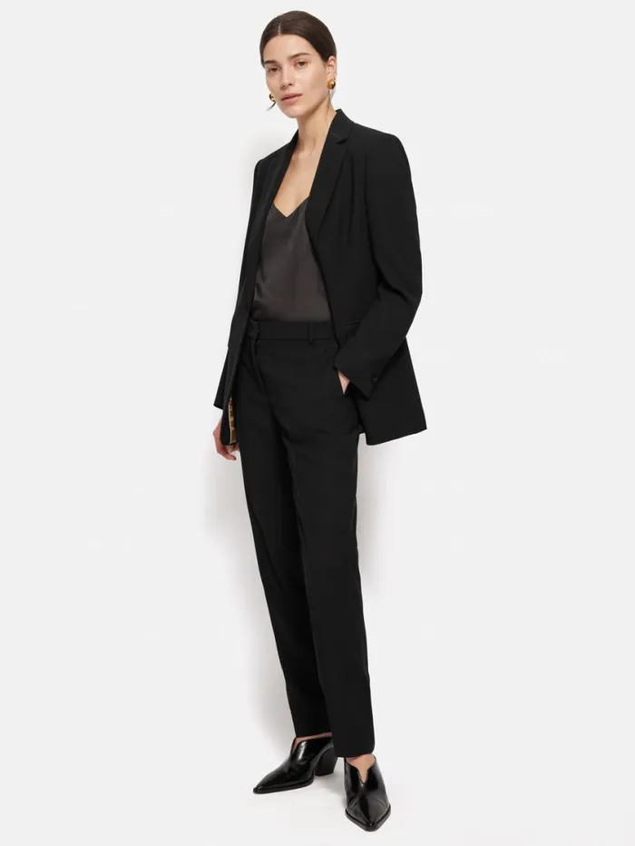Jigsaw Fluid Twill Knox Blazer Black Women Coords