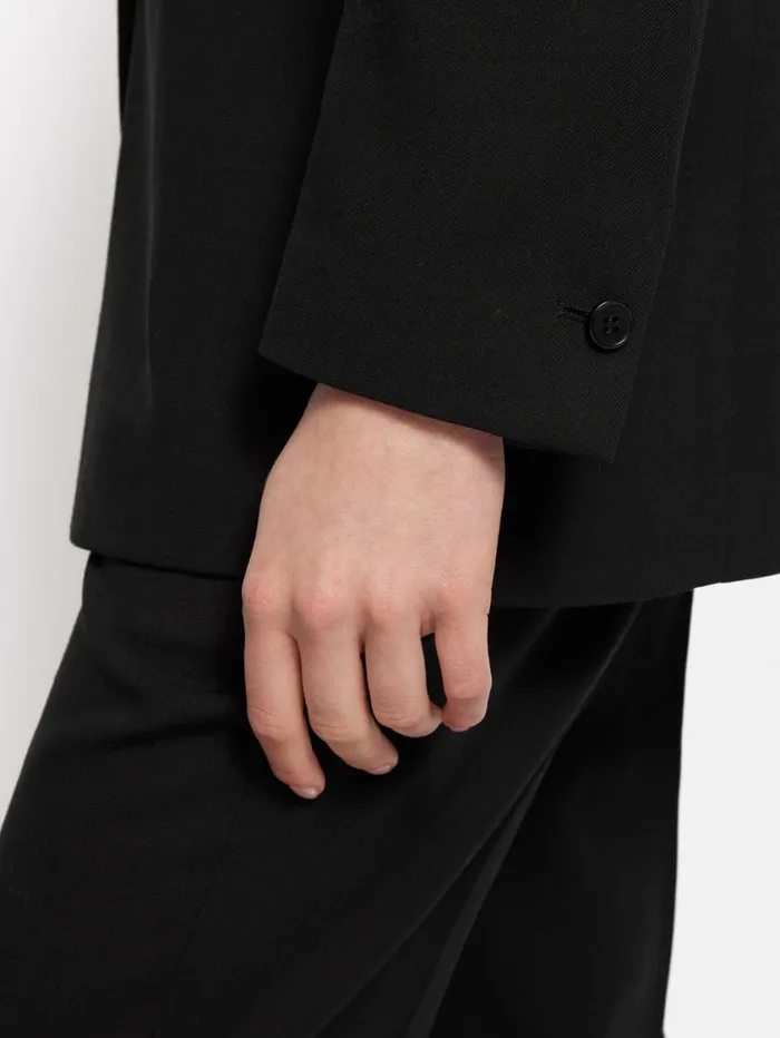 Jigsaw Fluid Twill Knox Blazer Black Women Coords
