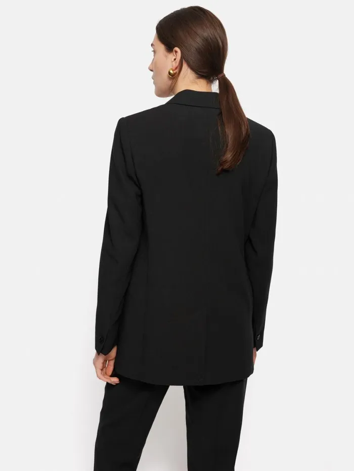 Jigsaw Fluid Twill Knox Blazer Black Women Coords