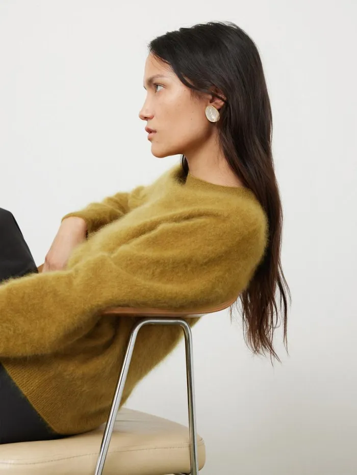 Jigsaw Halo Cashmere Jumper Green Women Knitwear and Cashmere