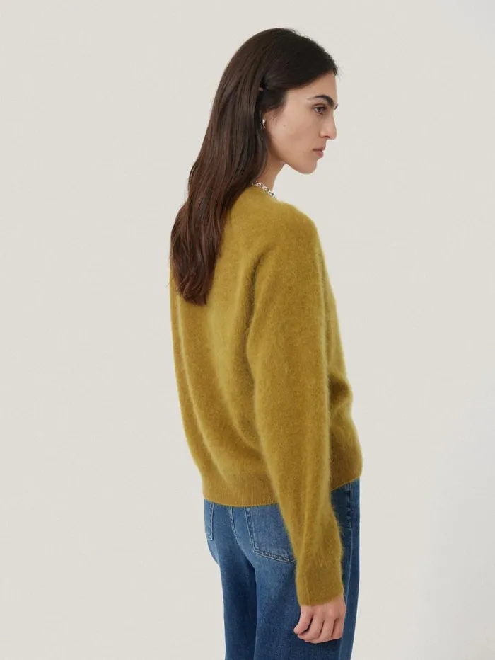 Jigsaw Halo Cashmere Jumper Green Women Knitwear and Cashmere
