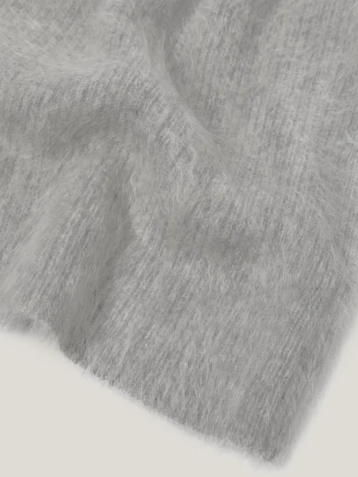 Jigsaw Halo Cashmere Snood Grey Women Knitwear and Cashmere