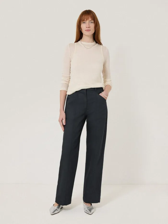 Jigsaw Hatton Chino Trouser Blue Women Trousers
