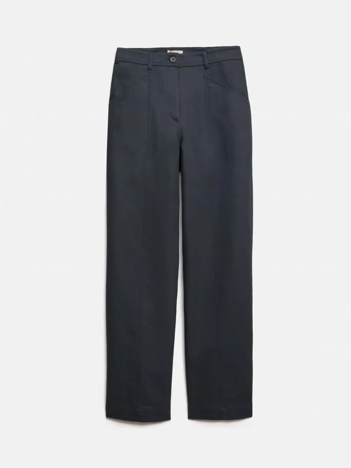 Jigsaw Hatton Chino Trouser Blue Women Trousers