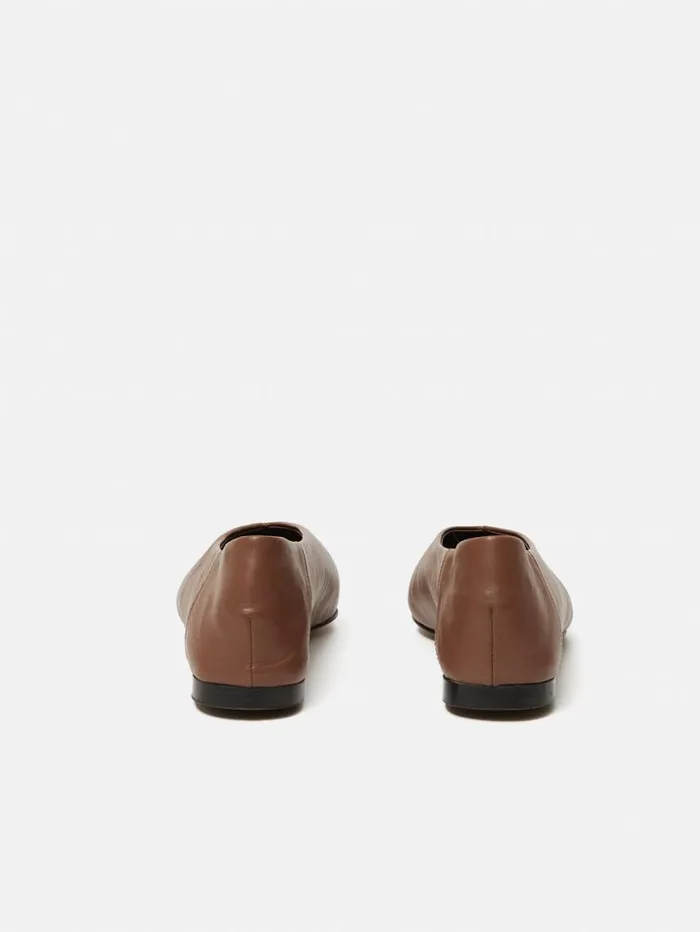 Jigsaw Linnie Flat Pointed Ballerina Tan Women Flats
