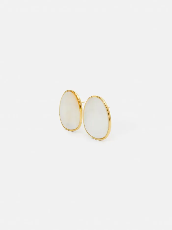 Jigsaw Mother Of Pearl Earring Pearl Women Jewellery