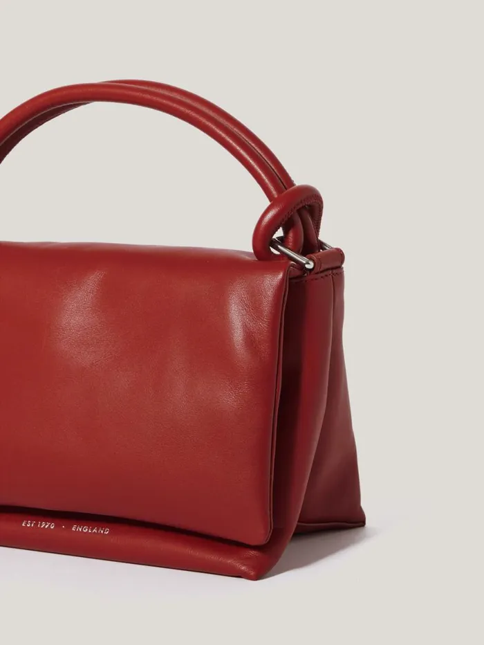 Jigsaw Soft Padded Crossbody Red Women Bags