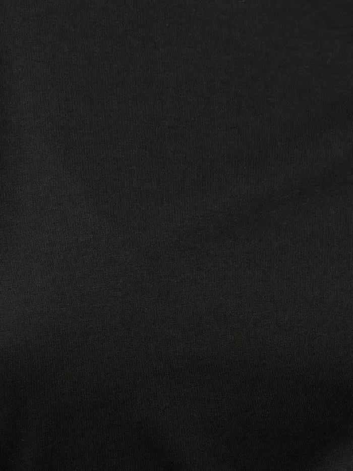 Jigsaw Supima Cotton Long Sleeve Tee Black Women Shirts and Tops