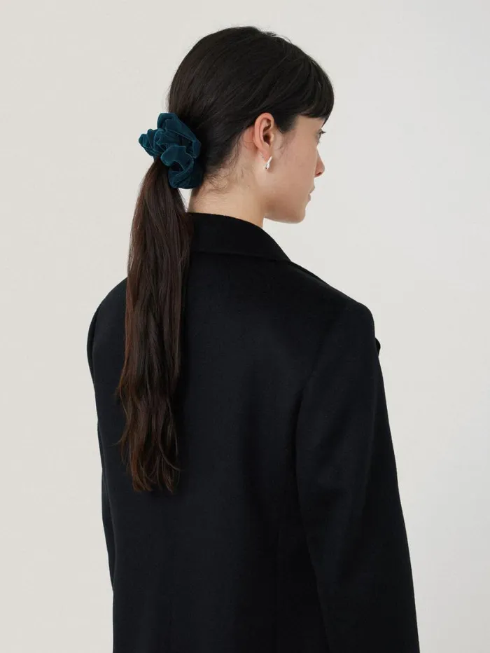 Jigsaw Velvet Scrunchie Green Women Pyjamas and Loungewear
