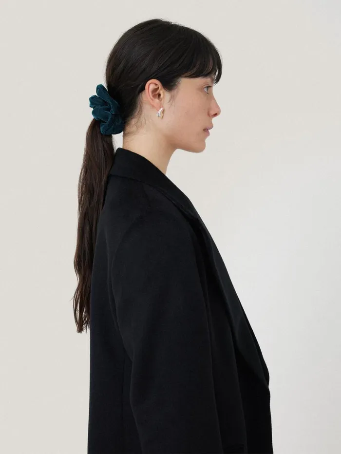 Jigsaw Velvet Scrunchie Green Women Pyjamas and Loungewear