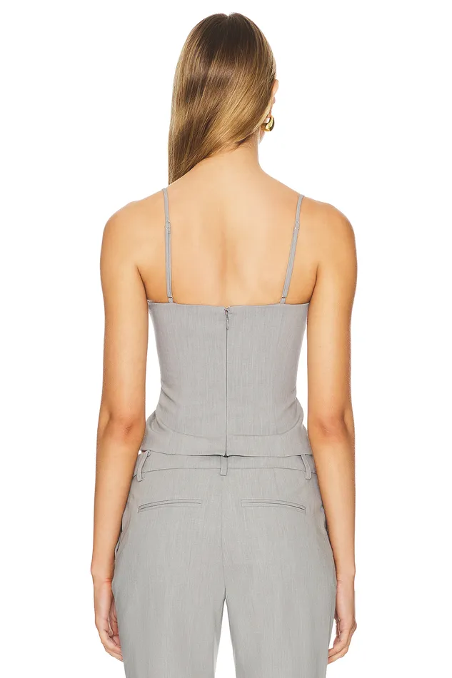 Jones Top Gray Women Lovers and Friends Tops Jones Top Gray Women Lovers and Friends Tops